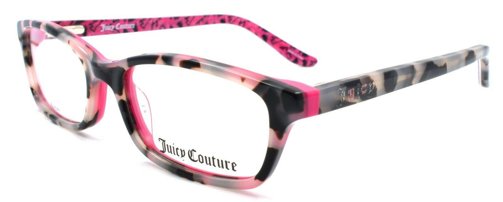 1-Juicy Couture JU924 RVX Girls Eyeglasses Frames 46-15-125 Havana Pink-716737836729-IKSpecs
