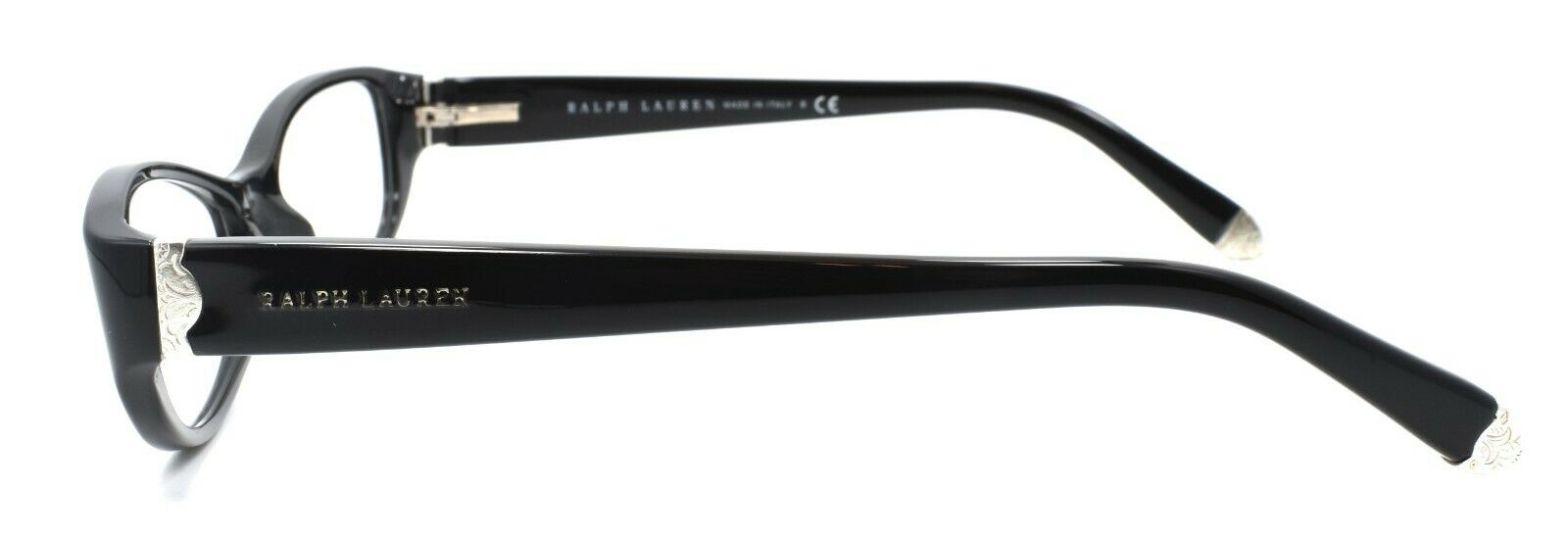 3-Ralph Lauren RL 6108 5001 Women's Eyeglasses Frames 50-16-135 Black ITALY-8053672145595-IKSpecs