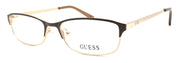 1-GUESS GU2544 045 Women's Eyeglasses Frames 52-17-135 Shiny Light Brown + CASE-664689748365-IKSpecs
