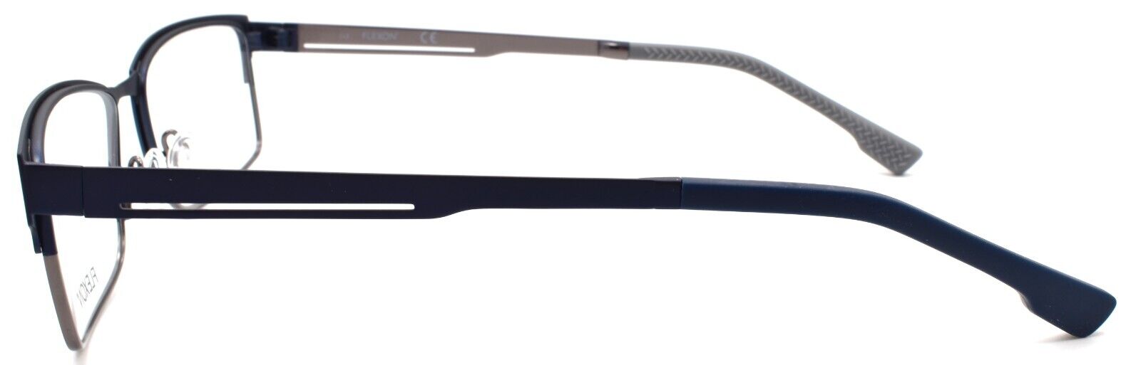 3-Flexon E1048 412 Men's Eyeglasses Frames Navy 57-17-145 Flexible Titanium-883900203067-IKSpecs