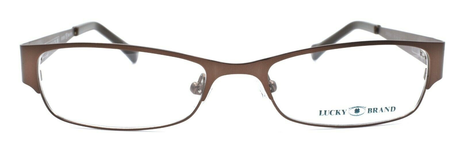 2-LUCKY BRAND Groovy Kids Girls Eyeglasses Frames 50-16-130 Brown-751286226904-IKSpecs