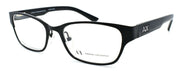 1-Armani Exchange AX1013 6053 Women's Eyeglasses Frames 50-18-135 Satin Black-8053672283259-IKSpecs