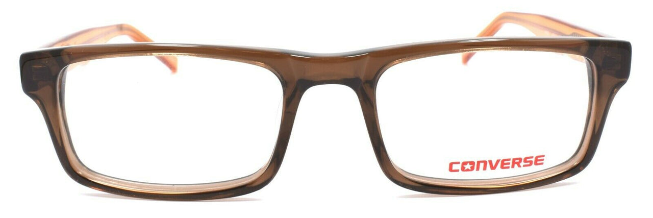 CONVERSE K003 Kids Eyeglasses Frames 48-17-135 Brown + CASE