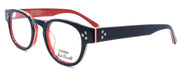 1-CONVERSE Jack Purcell P002 UF Men's Eyeglasses Frames 46-22-150 Navy Stripe-751286260519-IKSpecs