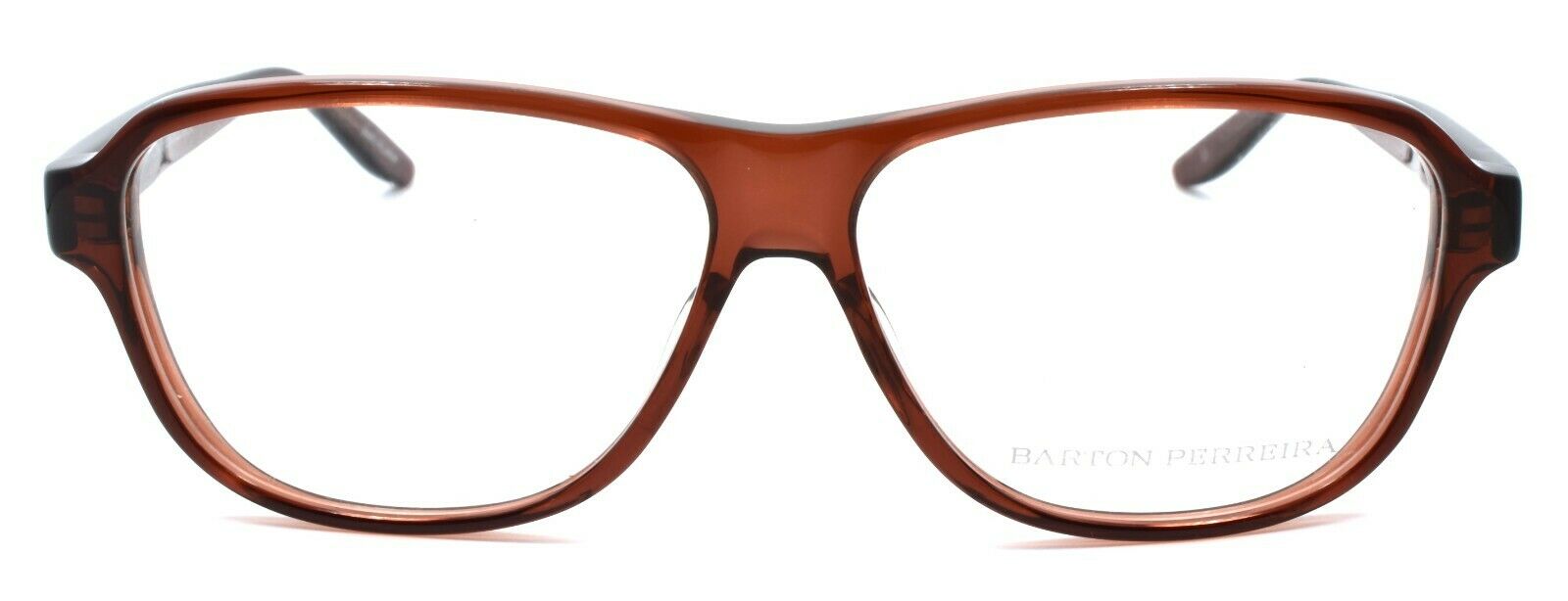 2-Barton Perreira Newmar Unisex Eyeglasses 57-13-138 Sierra Brown JAPAN-672263038955-IKSpecs