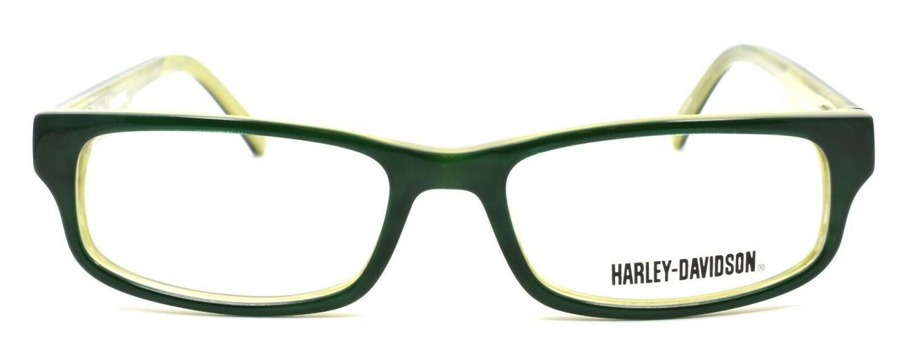 2-Harley Davidson HDT106 GRN Eyeglasses Frames SMALL 49-16-135 Green-715583256781-IKSpecs