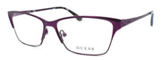 1-GUESS GU2605 082 Women's Eyeglasses Frames 53-14-135 Purple + CASE-664689877058-IKSpecs