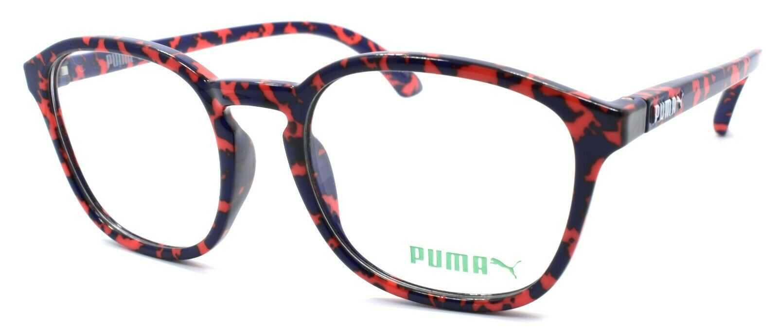 1-PUMA PU0080O 002 Men's Eyeglasses Frames 49-19-145 Red / Blue-889652029832-IKSpecs