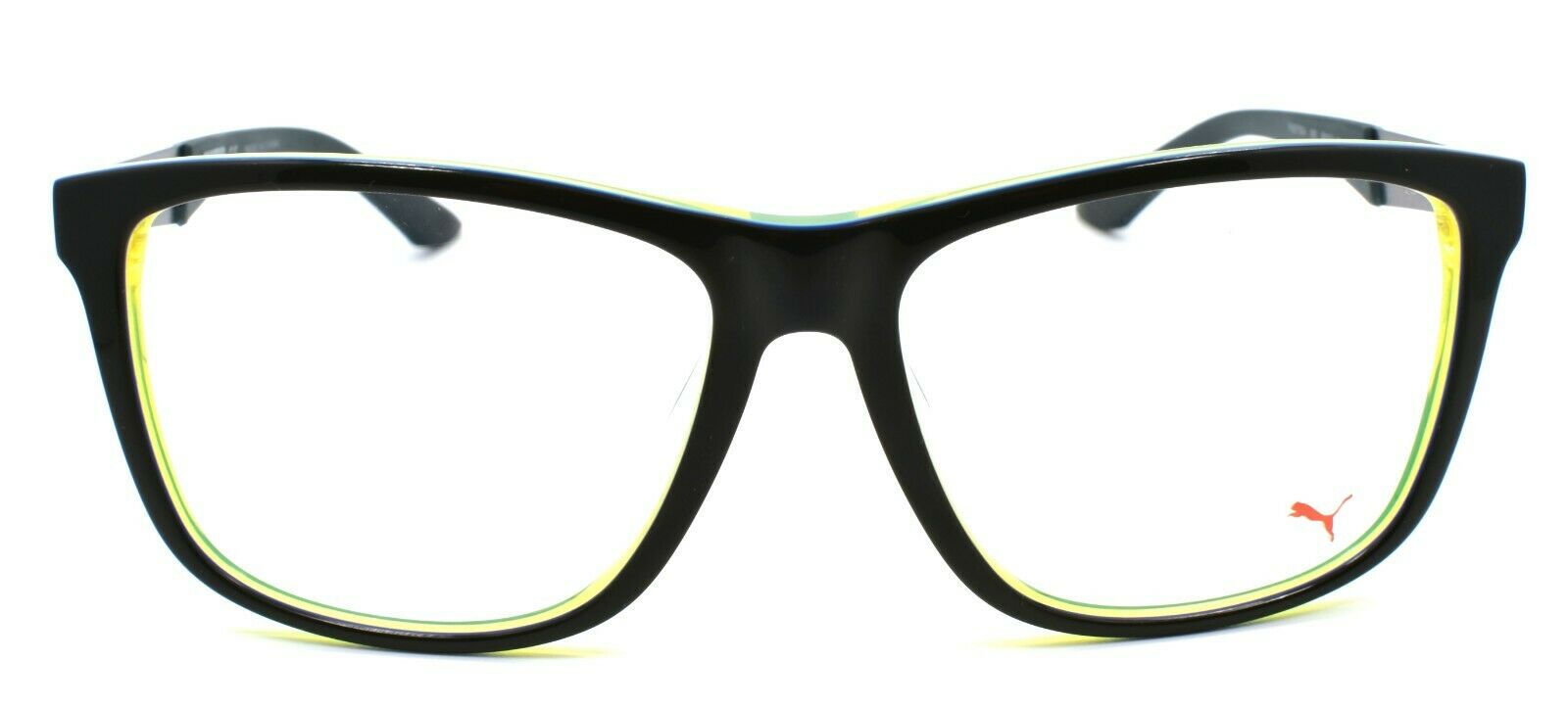 2-PUMA PU0075OA 003 Men's Eyeglasses Frames 56-16-145 Green-889652029467-IKSpecs