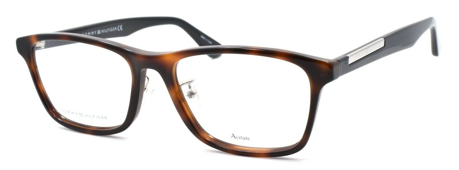 1-TOMMY HILFIGER TH 1582/F WR9 Men's Eyeglasses Frames 55-18-145 Brown Havana-716736078342-IKSpecs