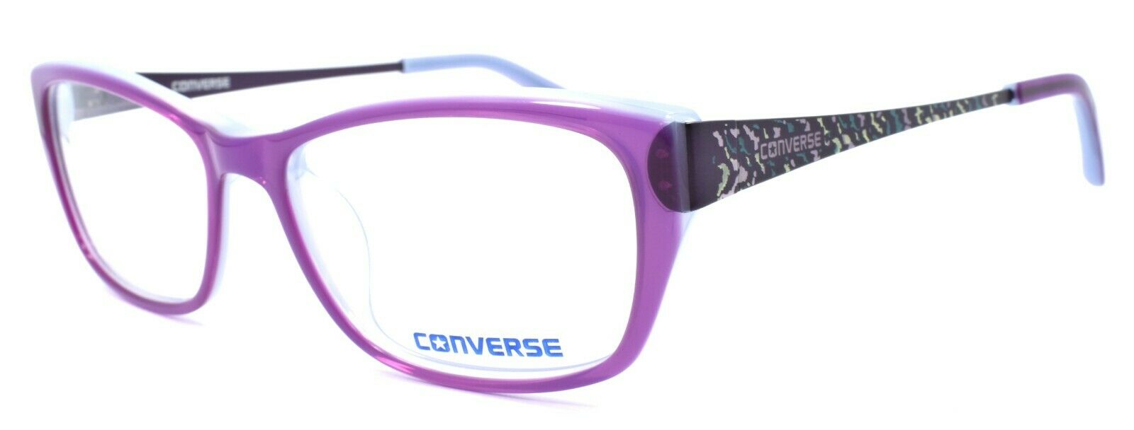 1-CONVERSE Q020 UF Women's Eyeglasses Frames 51-15-135 Purple + CASE-751286264968-IKSpecs