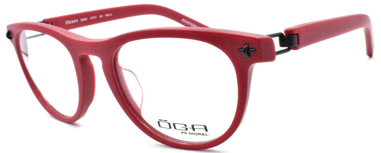 1-OGA by Morel 2952S RN013 Eyeglasses Frames Asian Fit 51-21-125 Red-3604770890211-IKSpecs
