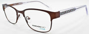 1-Marchon Junior M-7000 210 Kids Girls Eyeglasses Frames 47-17-130 Brown-886895402224-IKSpecs