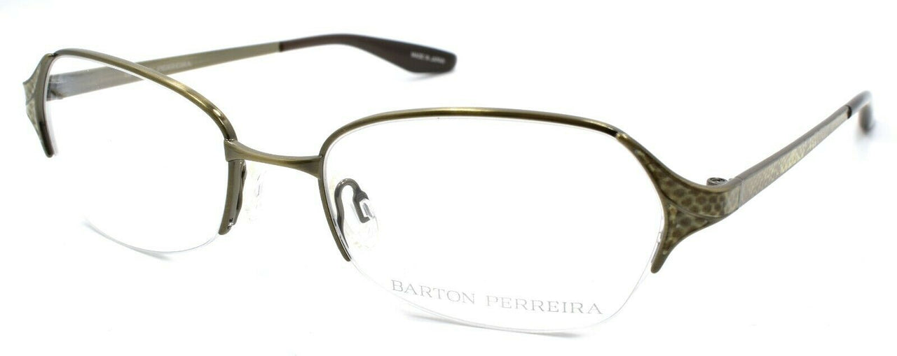 Barton Perreira Valera Women's Eyeglasses 50-18-135 Sahara Snake / Antique Gold