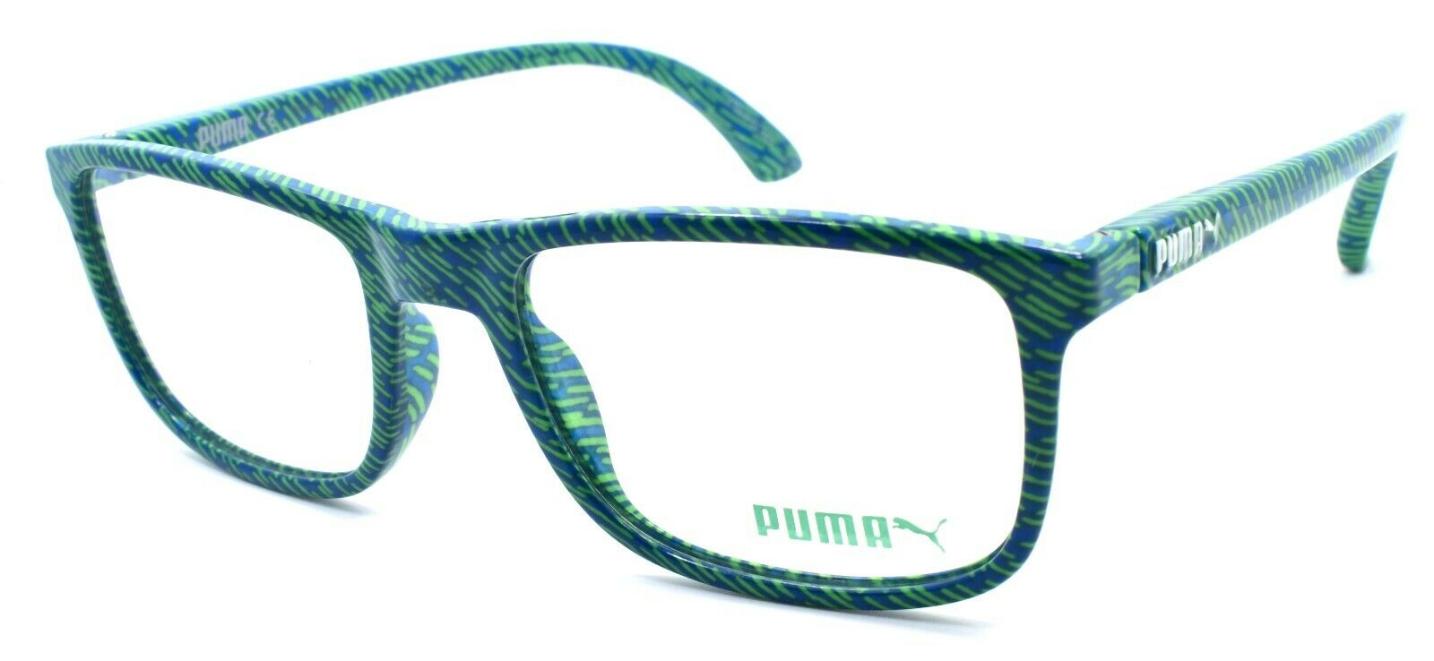 1-PUMA PU0081O 002 Men's Eyeglasses Frames 53-19-145 Green-889652029955-IKSpecs
