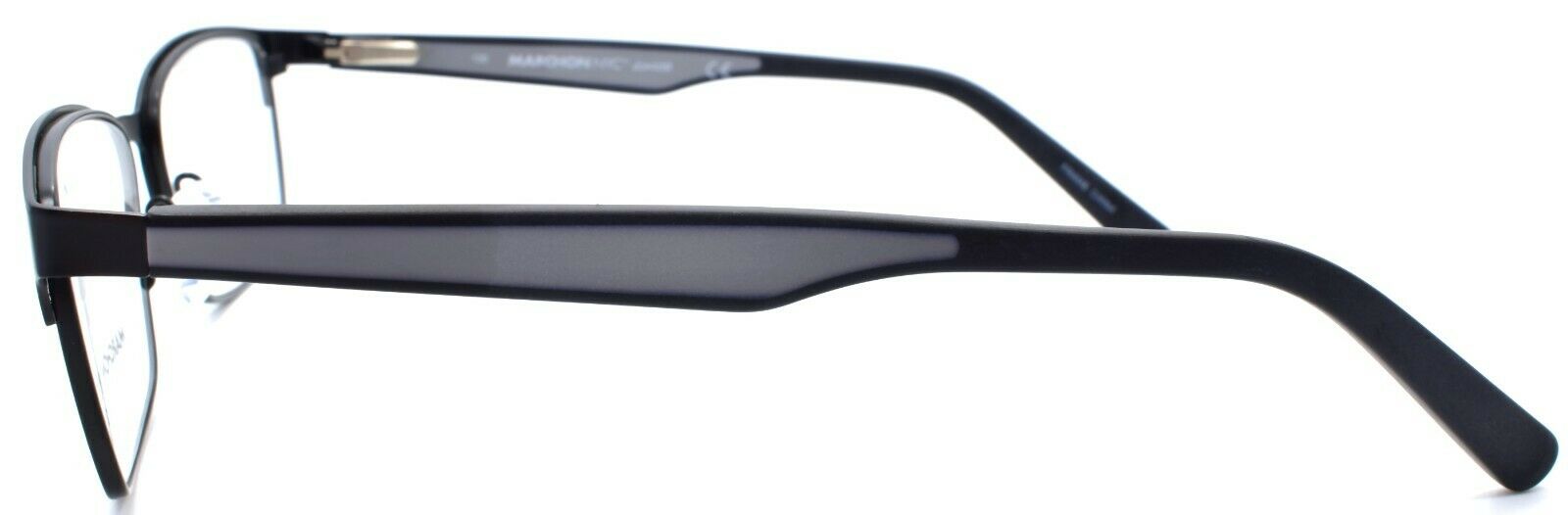 3-Marchon M-Powell Jr 001 Kids Boys Eyeglasses Frames 49-15-130 Matte Black-886895470001-IKSpecs