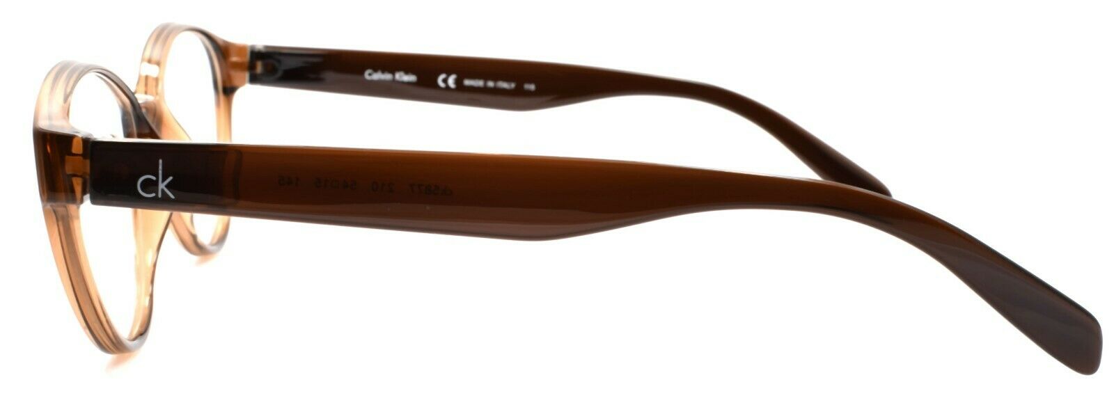 3-Calvin Klein CK5877 210 Women's Eyeglasses Frames Cat-eye 54-15-145 Brown ITALY-750779083284-IKSpecs