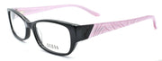 1-GUESS GU2305 BLK Women's Eyeglasses Frames 52-16-140 Black / Pink + CASE-715583514775-IKSpecs