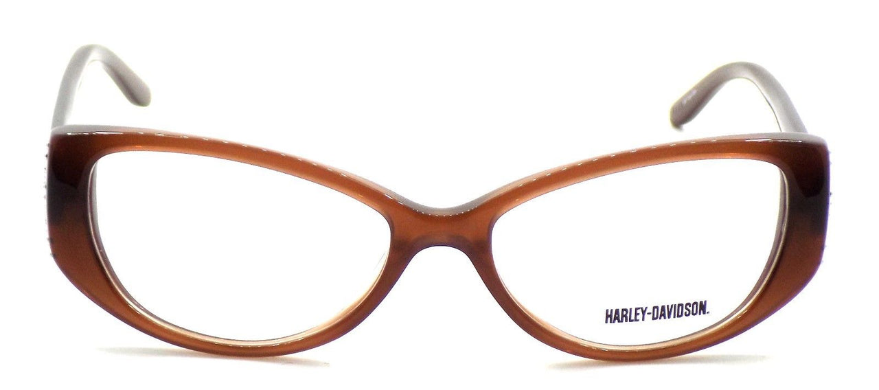 2-Harley Davidson HD514 BRN Women's Eyeglasses Frames 51-15-135 Brown + CASE-715583766464-IKSpecs