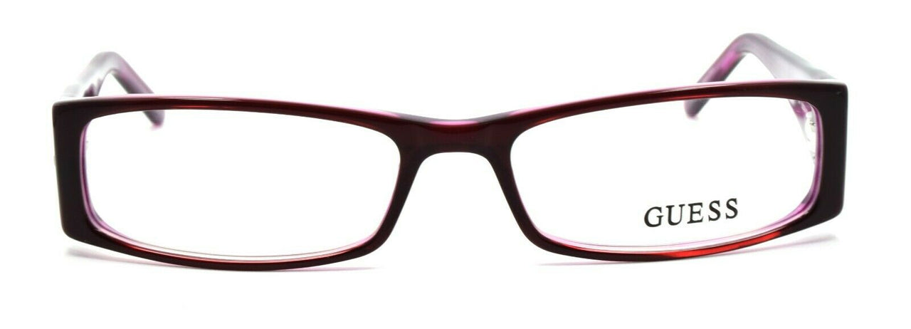 2-GUESS GU1589 BU Women's Eyeglasses Frames 52-16-135 Burgundy / Pink-715583190351-IKSpecs