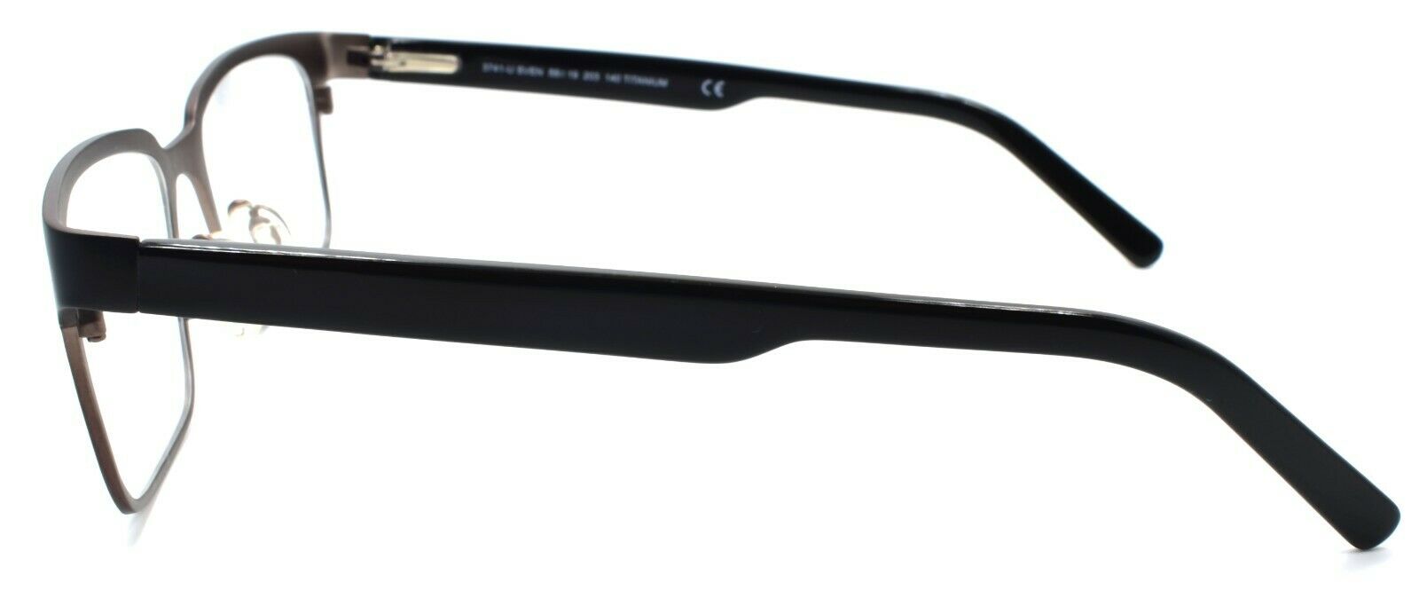 3-Skaga 3741-U Sven 203 Men's Eyeglasses Frames TITANIUM 55-19-140 Brown ITALY-IKSpecs