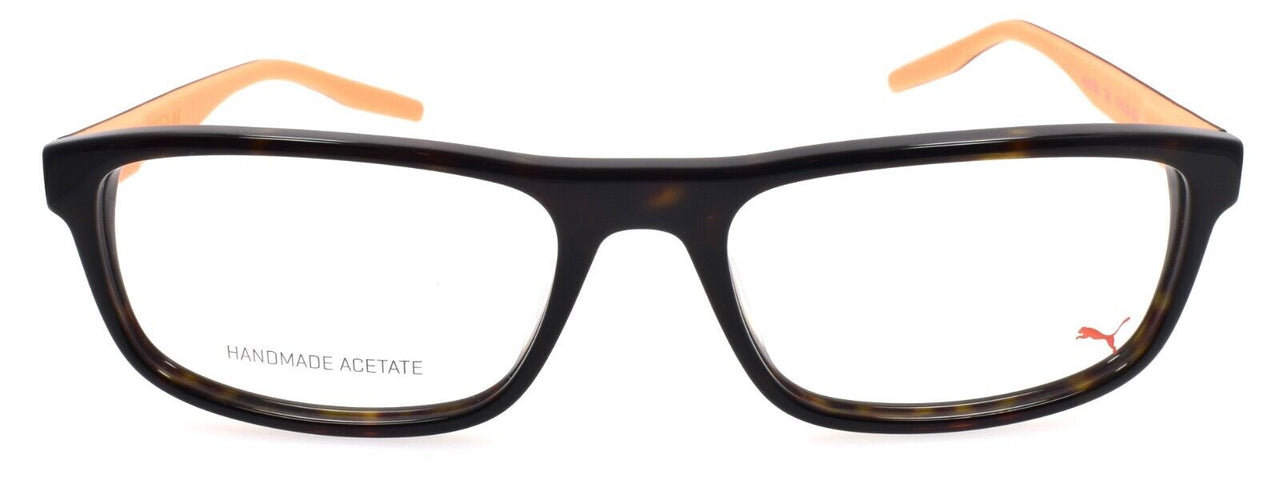 PUMA PU0275O 002 Men's Eyeglasses Frames 57-18-150 Havana / Orange