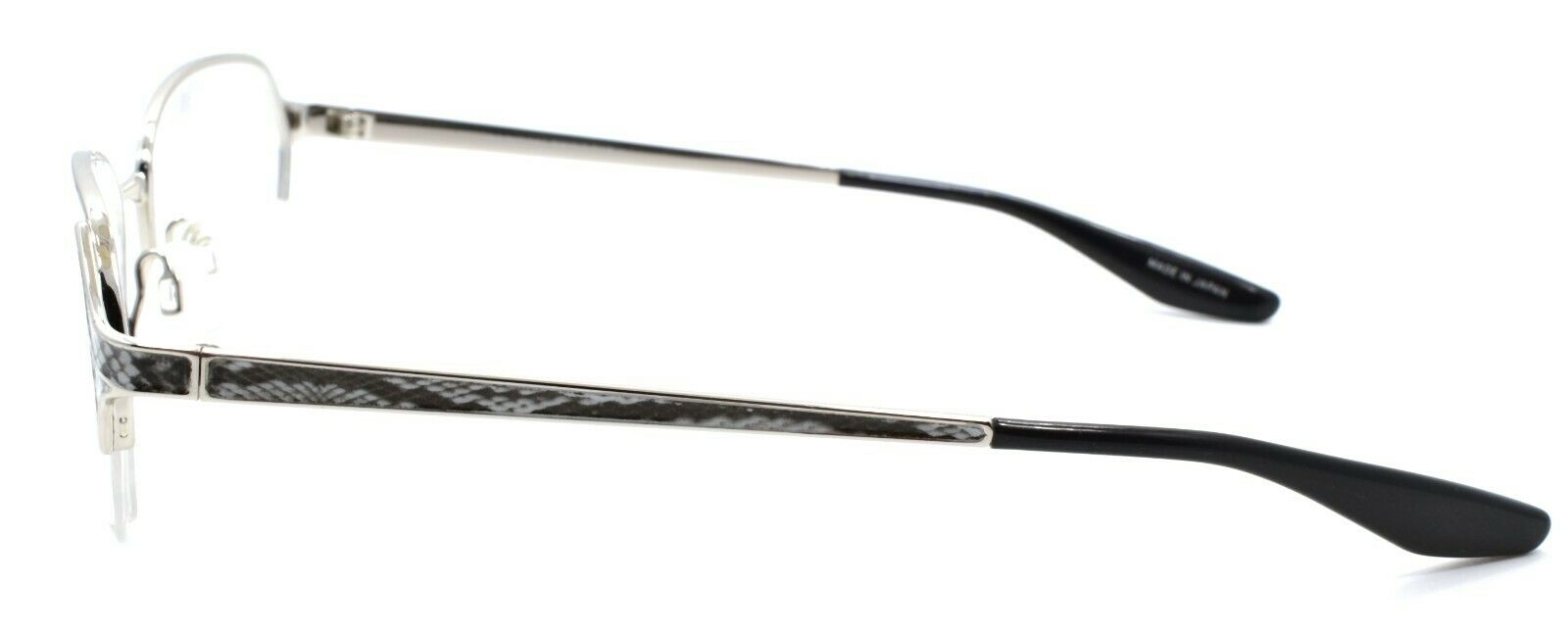 3-Barton Perreira Valera Women's Eyeglasses Frames 50-18-135 Snake / Silver-672263039938-IKSpecs