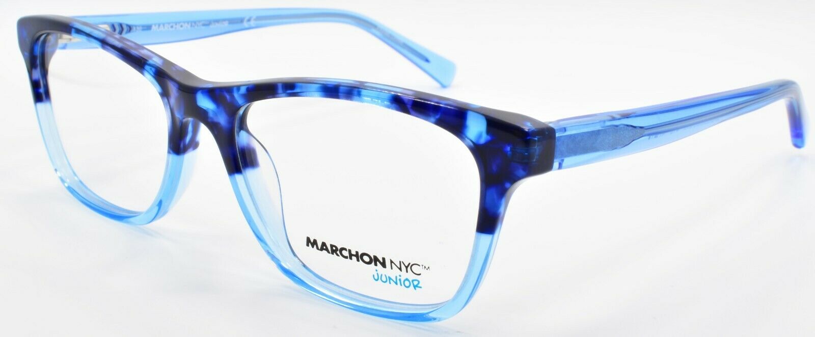 1-Marchon M-Brookfield Mini 415 Kids Girls Eyeglasses 47-15-130 Blue Tortoise-886895470605-IKSpecs