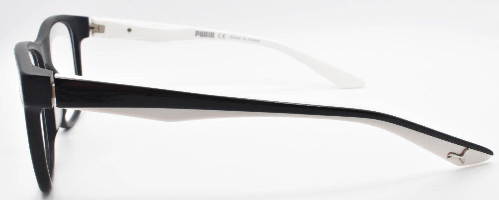 3-PUMA PU0067O 001 Men's Eyeglasses Frames 53-18-140 Black / White-889652029498-IKSpecs