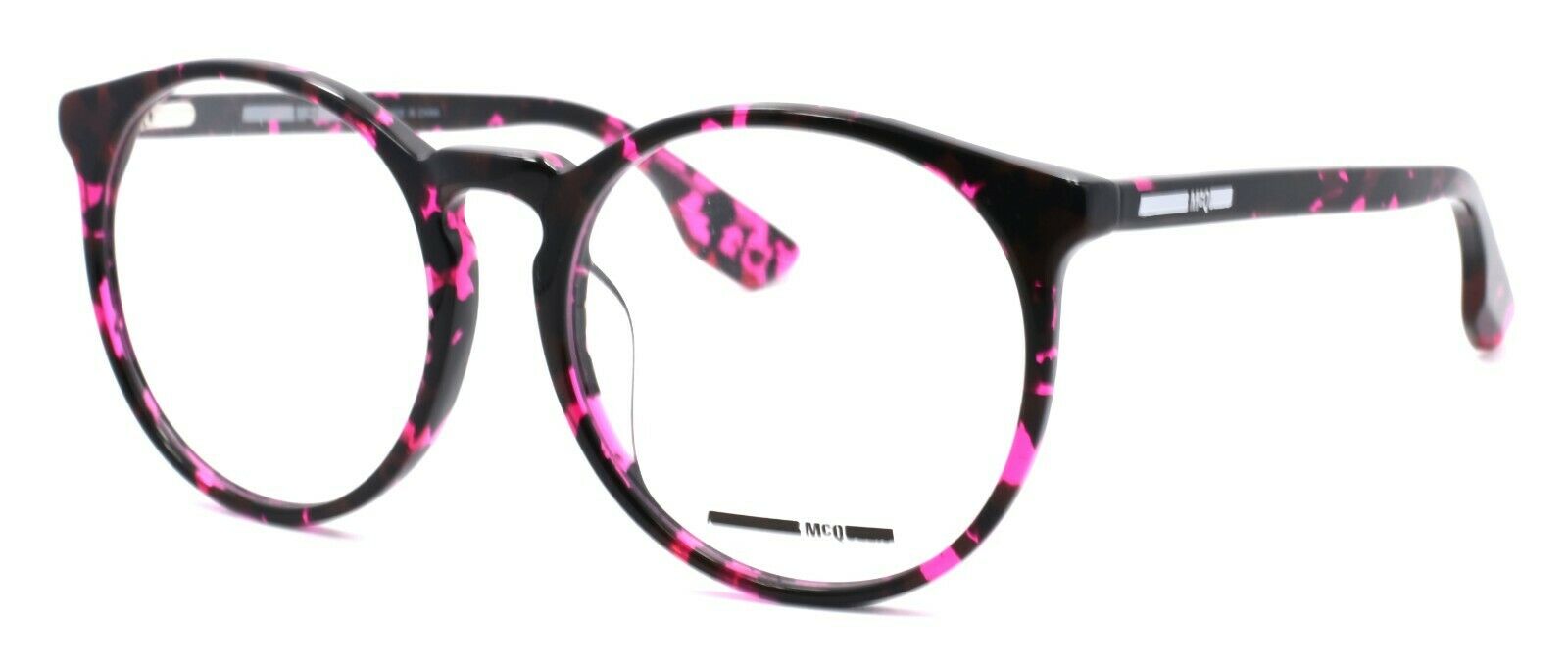 1-McQ Alexander McQueen MQ0040OA 004 Women's Eyeglasses Round 53-17-145 Pink-889652032481-IKSpecs
