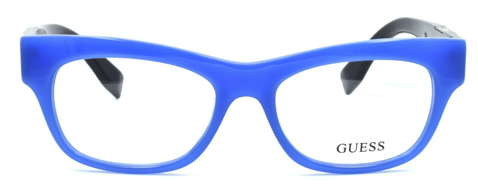 2-GUESS GU2575 090 Women's Eyeglasses Frames 51-17-135 Blue / Black + CASE-664689792047-IKSpecs