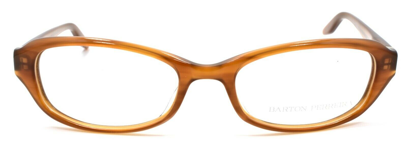 2-Barton Perreira Jaclyn AMB/SIL Women's Eyeglasses Frames 52-18-133 Amber Silver-672263038511-IKSpecs