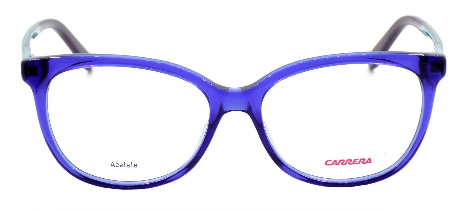 2-Carrera CA6648 QKA Women's Eyeglasses Frames 51-15-140 Blue / Turquoise + CASE-762753671462-IKSpecs