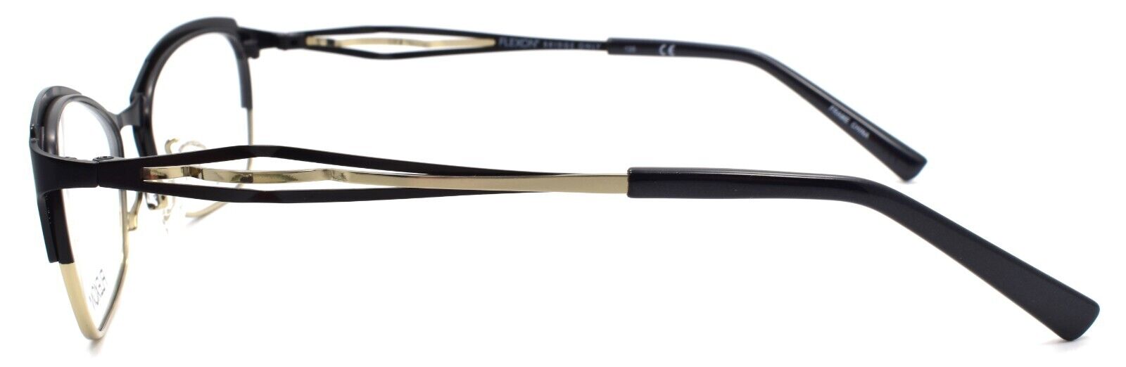3-Flexon W3000 001 Women's Eyeglasses Frames Black 51-17-135 Titanium Bridge-883900202817-IKSpecs