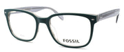 1-Fossil FOS 7037 PYW Men's Eyeglasses Frames 54-19-145 Matte Teal + CASE-716736081700-IKSpecs