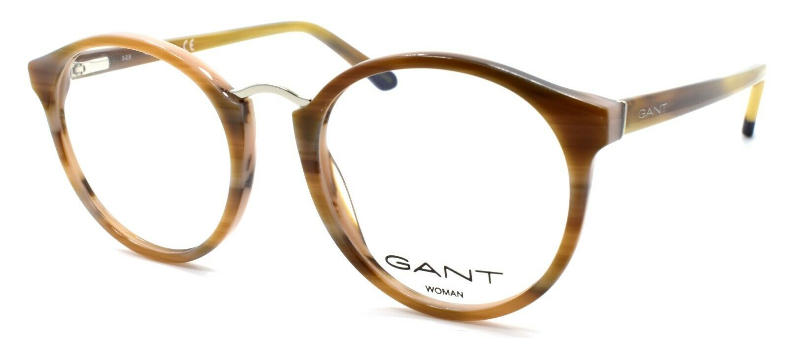 1-GANT GA4092 062 Women's Eyeglasses Frames 49-19-140 Brown Horn-889214047175-IKSpecs