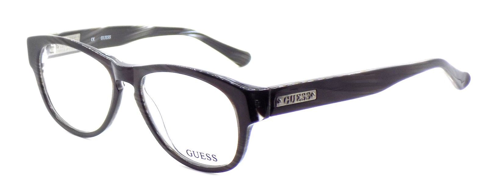 1-GUESS GU1753 GRY Men's Eyeglasses Frames 53-16-140 Gray + CASE-715583550612-IKSpecs