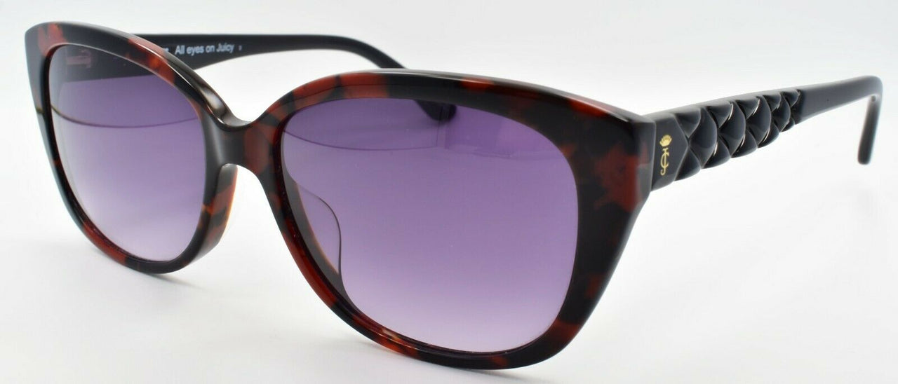 1-Juicy Couture JU600/S YDC90 Women's Sunglasses Burgundy Havana / Gray Gradient-716736095899-IKSpecs