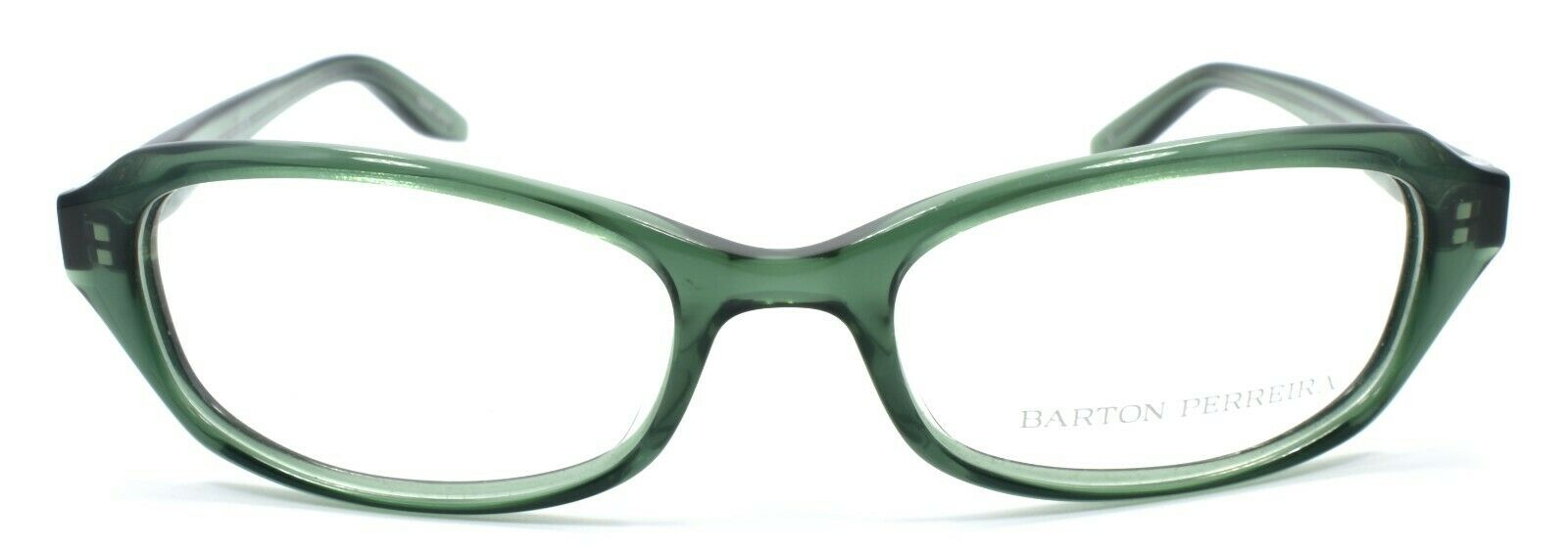 2-Barton Perreira Jaclyn MEA/SIL Women's Eyeglasses Frames 52-18-133 Meadow Green-672263038535-IKSpecs