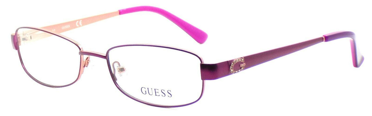 1-GUESS GU2569 082 Women's Eyeglasses Frames 53-17-135 Purple + CASE-664689783908-IKSpecs