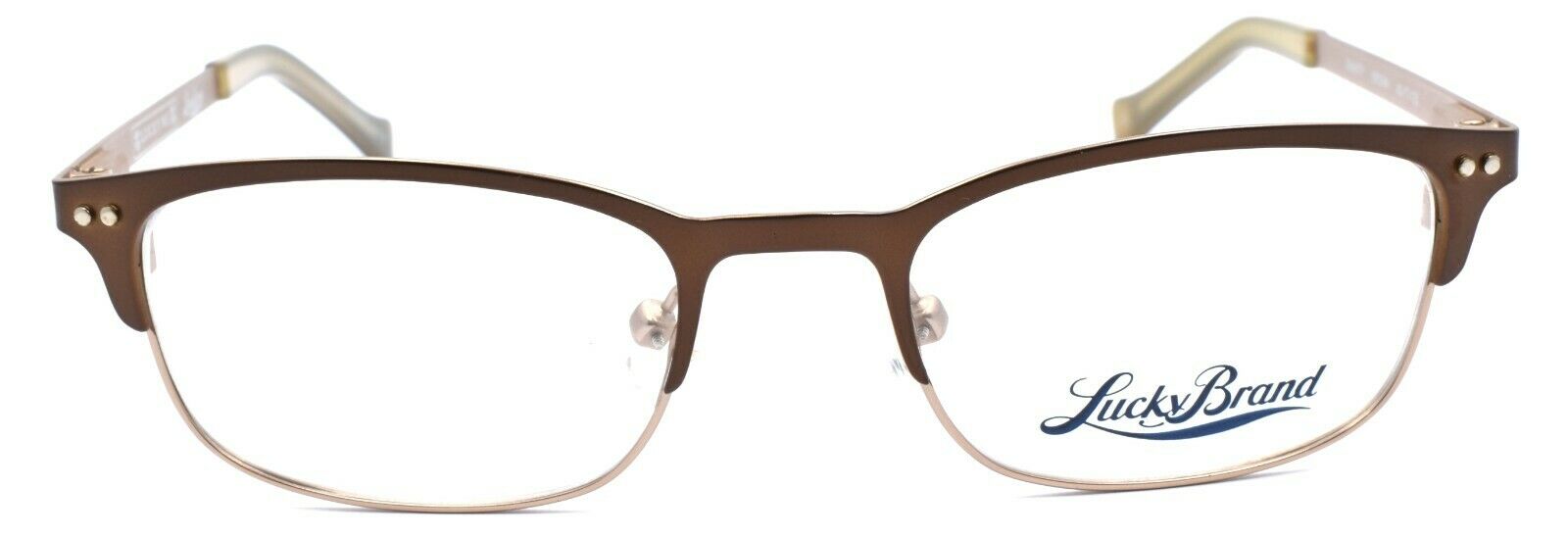 2-LUCKY BRAND Smarty Kids Eyeglasses Frames 45-17-130 Brown-751286246247-IKSpecs