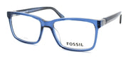 1-Fossil FOS 7035 QM4 Men's Eyeglasses Frames 54-17-145 Crystal Blue + CASE-716736080871-IKSpecs
