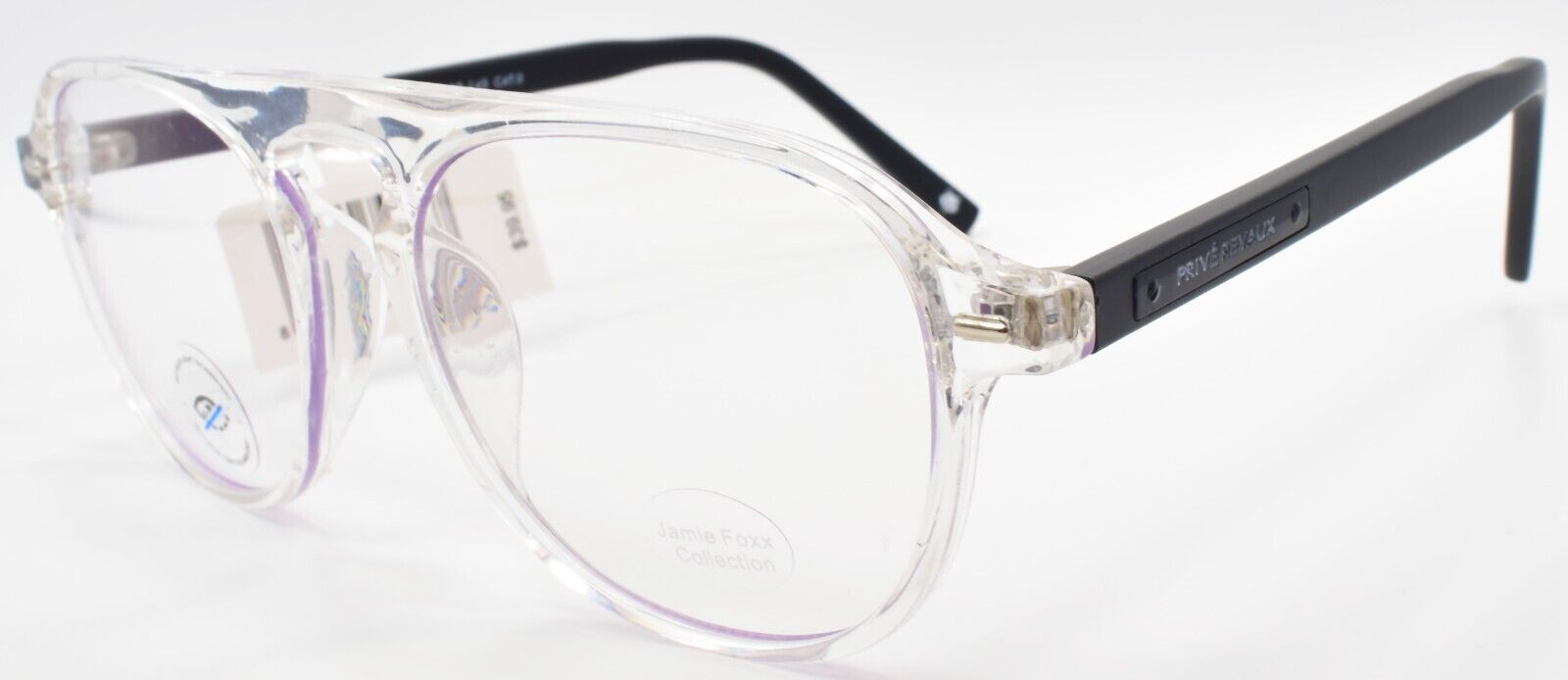 1-Prive Revaux Sparrow Eyeglasses Blue Light Blocking RX-ready Clear / Black-810054746867-IKSpecs