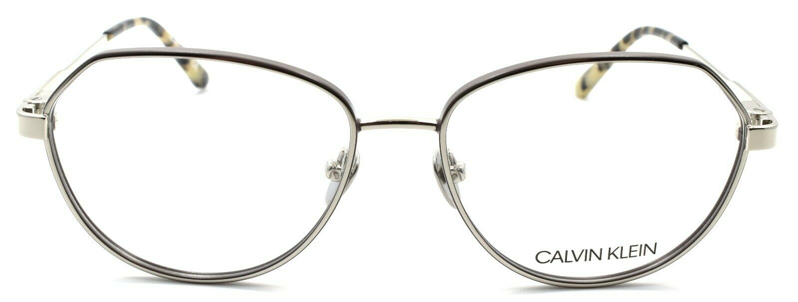 2-Calvin Klein CK19113 045 Women's Eyeglasses Frames 53-15-140 Silver-883901114416-IKSpecs