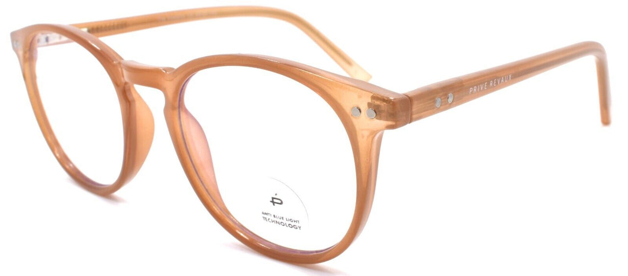 1-Prive Revaux The Maestro Eyeglasses Blue Light Blocking Small RX-ready Nude-818893026041-IKSpecs