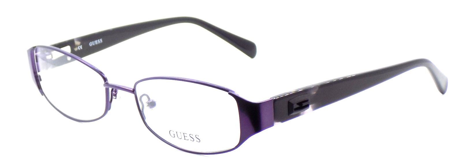 1-GUESS GU2411 PUR Women's Eyeglasses Frames 52-17-135 Purple + CASE-715583959897-IKSpecs
