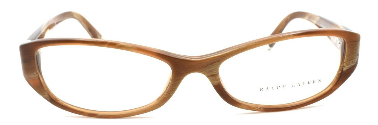 2-Ralph Lauren RL 6108 5444 Women's Eyeglasses Frames 52-16-140 Brown Horn ITALY-8053672145656-IKSpecs