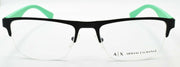 2-Armani Exchange AX1031 6063 Men's Glasses Frames Half-rim 54-19-145 Black-8053672885057-IKSpecs