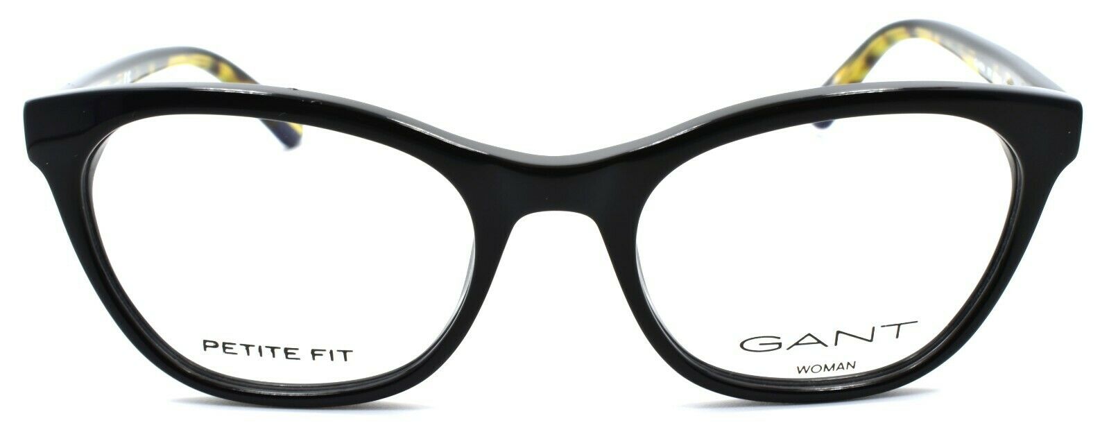 2-GANT GA4084 001 Women's Eyeglasses Frames Cat Eye Petite 50-18-140 Black-664689974610-IKSpecs