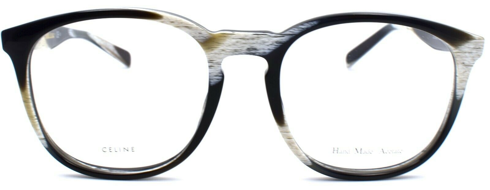 2-Celine CL 41353 5MY Thin Donnie Eyeglasses Frames 53-20-145 Dark Horn Italy-762753729675-IKSpecs